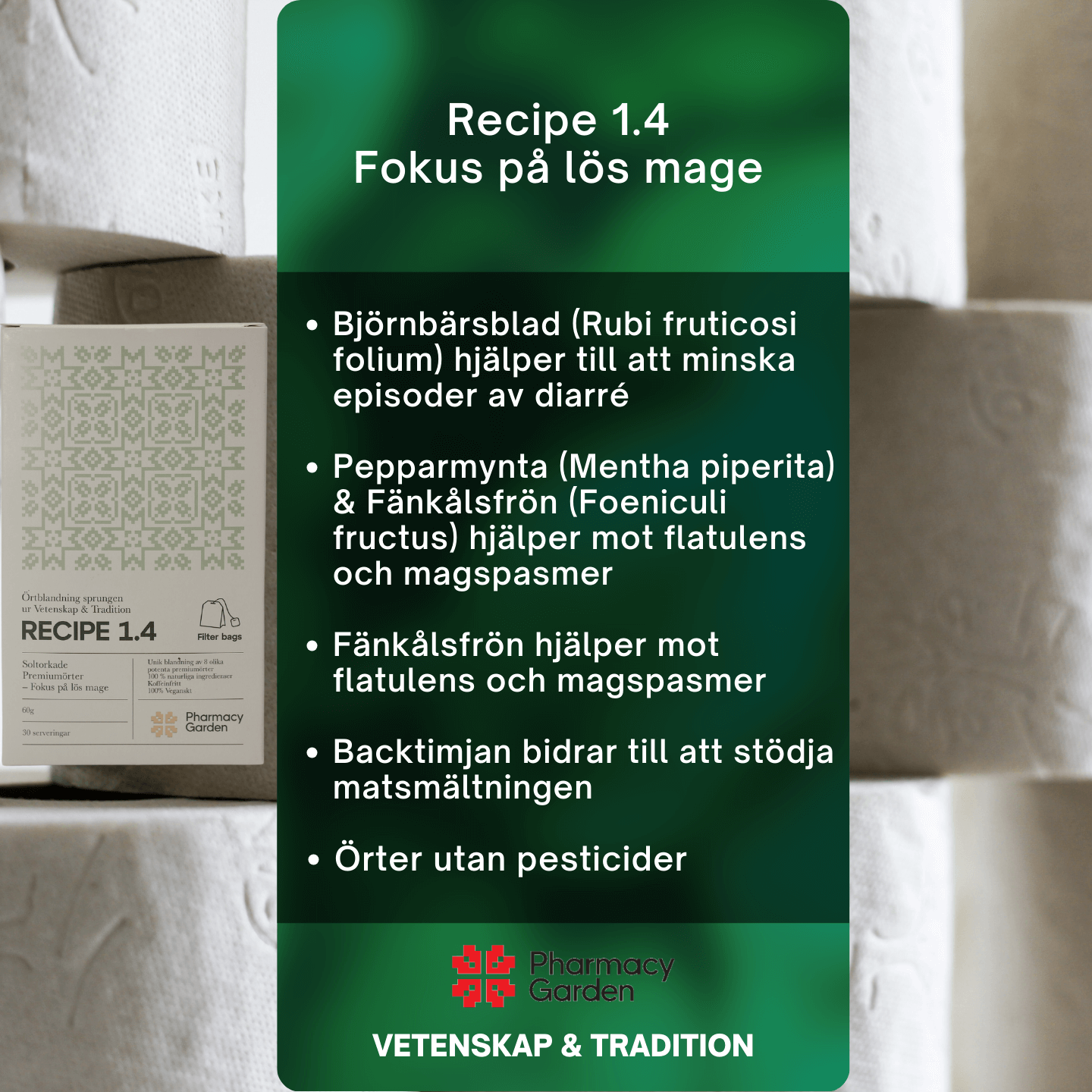Rezept 1.4 - Fokus auf weichen Stuhl (Kräuterinfusion)