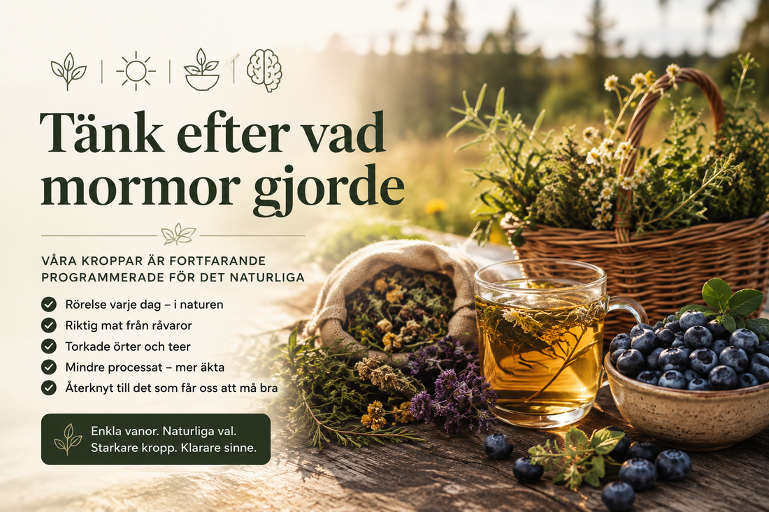 Tänk efter, vad gjorde mormor och farmor?