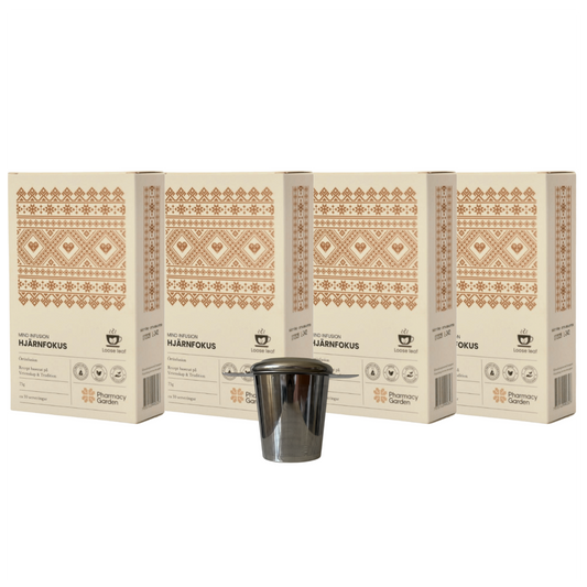 Mind Infusion - Hjärnfokus (4 pack + tesil)