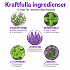 Uthållighet & Lust Kvinna - 4 v boost