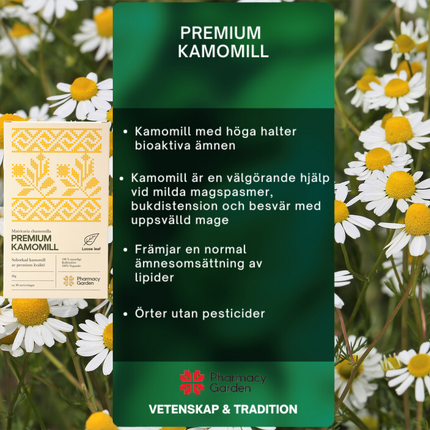 Premium Kamomill - Örtinfusion