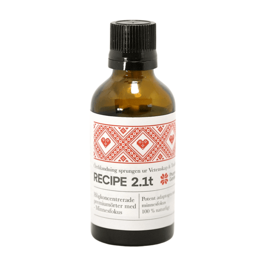 Rezept 2.1t - Minnesfokus (Kräuterextrakt)