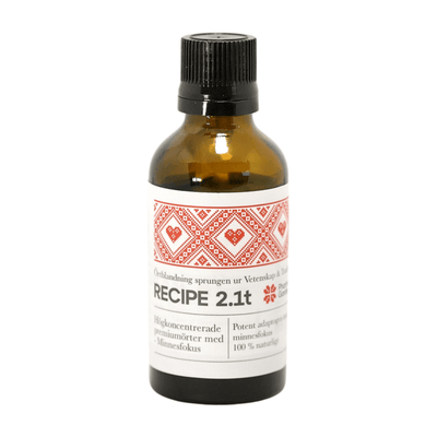 Rezept 2.1t - Minnesfokus (Kräuterextrakt)