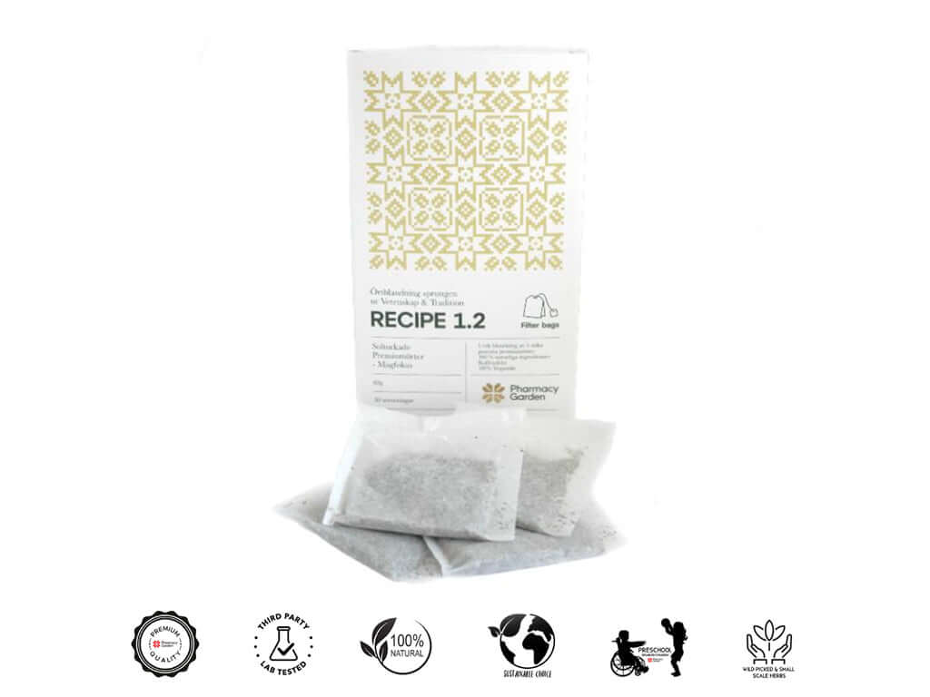 Recipe 1.2 - Örtte med Magfokus