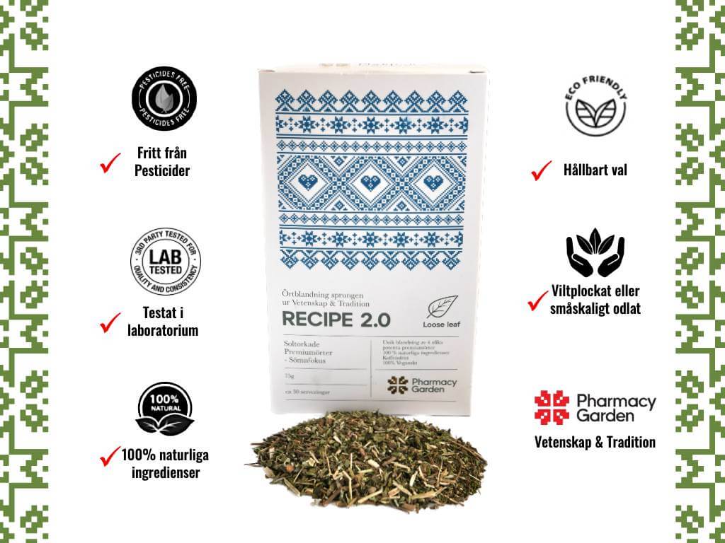 Recipe 2.0 - Herbal Tea with Sleep Focus