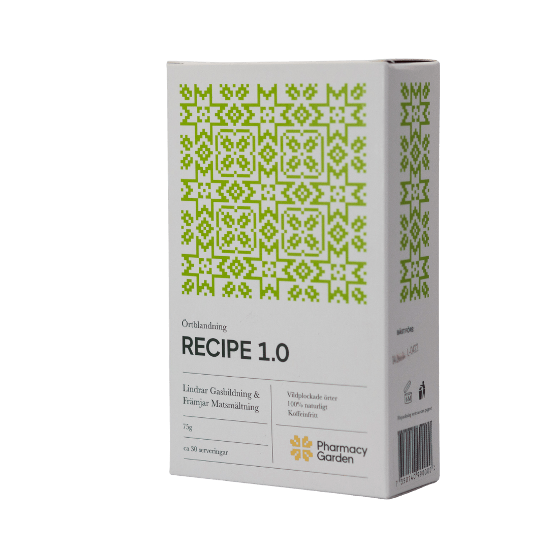 Recipe 1.0 - Matsmältningsfokus