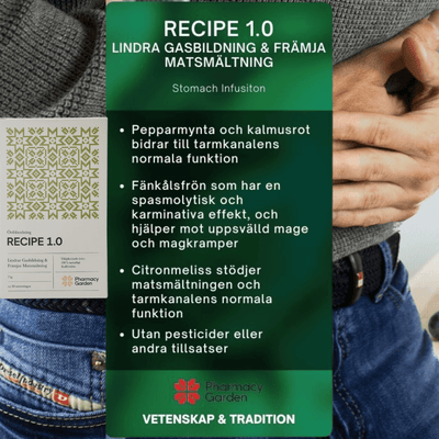 Recipe 1.0 - Matsmältningsfokus (Örtinfusion)