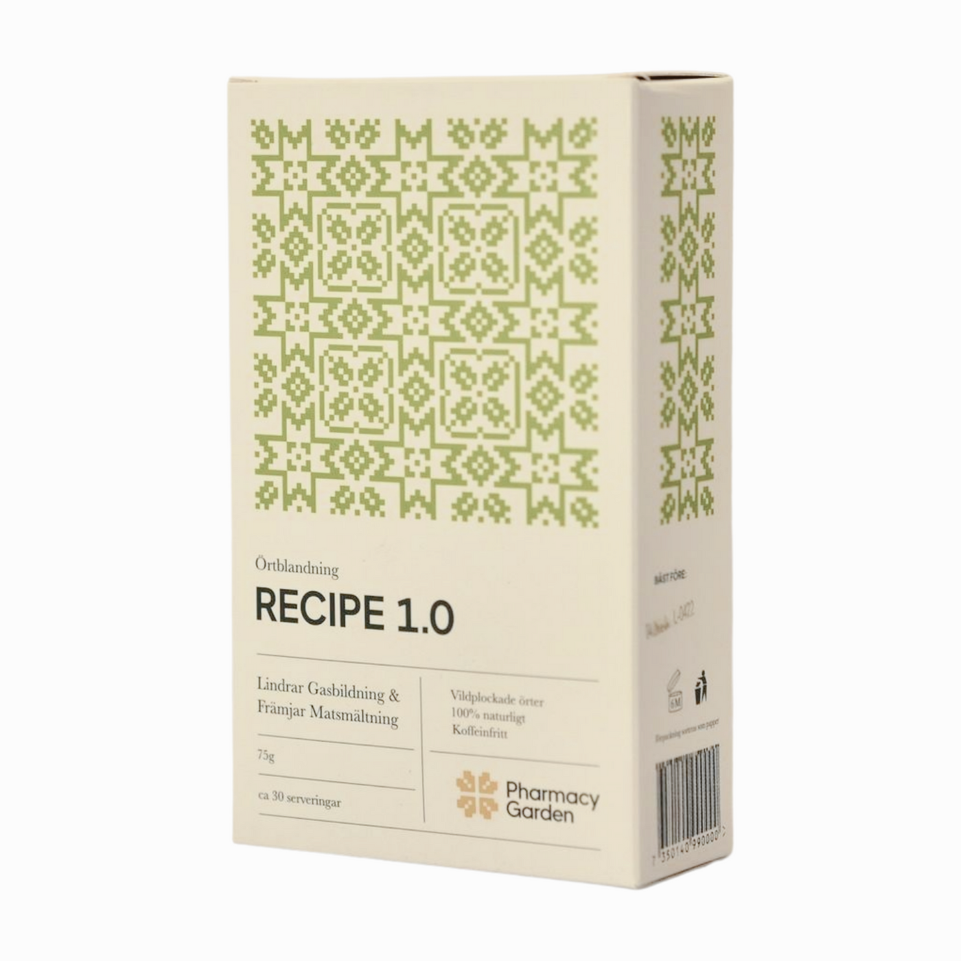 Recipe 1.0 - Matsmältningsfokus (Örtinfusion)