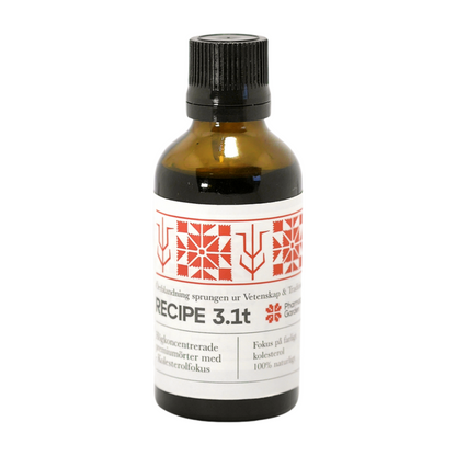Recipe 3.1t - Kolesterolfokus (Örtextrakt)