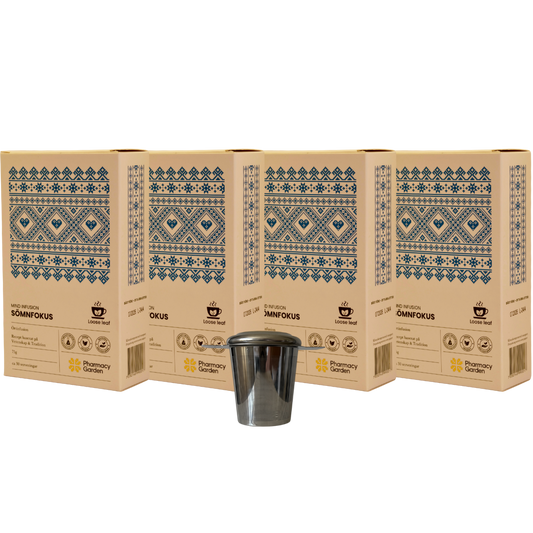 Mind Infusion - Sömnfokus (4 pack) + tesil