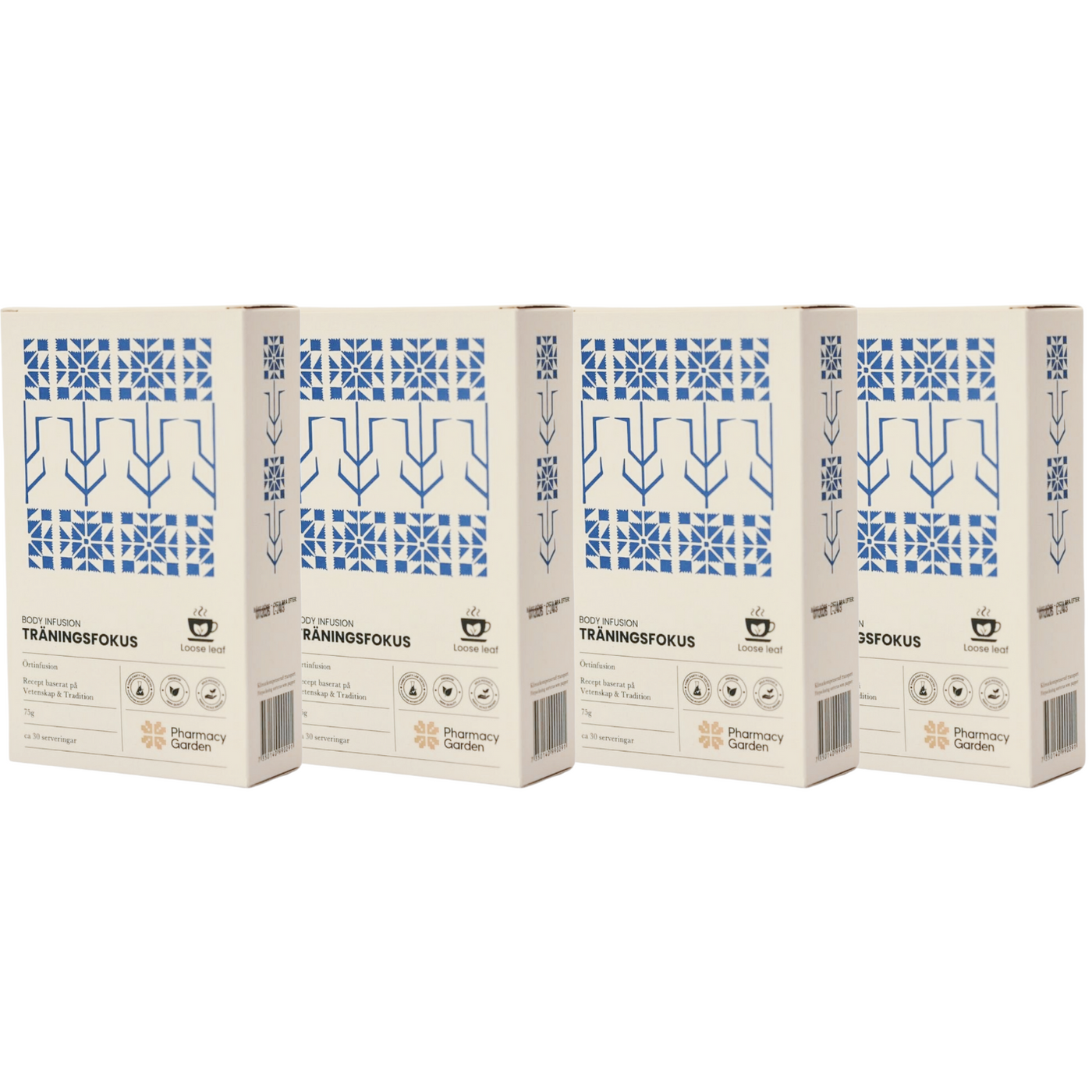 4-pack Body Infusion - Träningsfokus